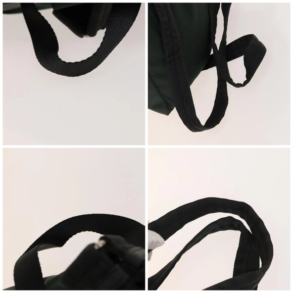 PRADA Backpack Nylon Green Silver Auth - Picture 14 of 15